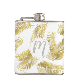 Guldfabel Handflatan Löv Mönster Fickplunta