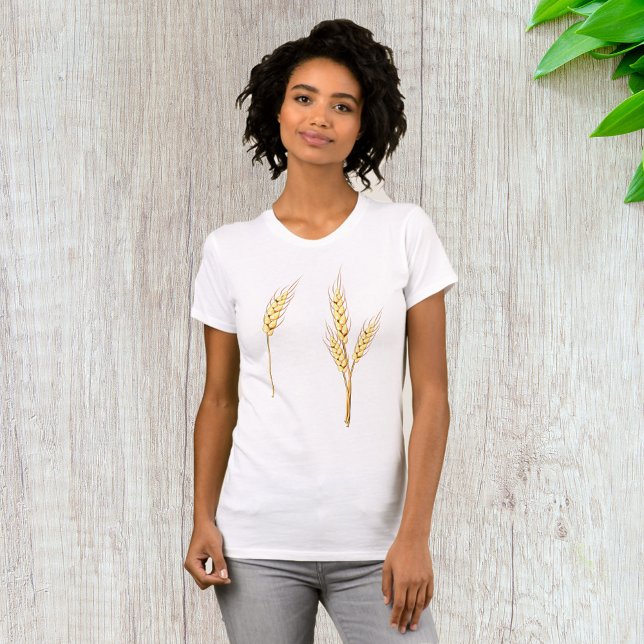 Guldfält Gård Skörd Spannmål T Shirt (Skapare uppladdad)