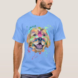 Guldfångstare för hund hund pappa hundägare hund t shirt