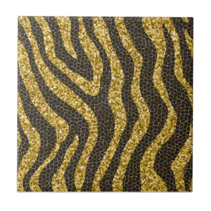 guldfärgad zebra tryck, zebra skin mönster, zebr kakelplatta