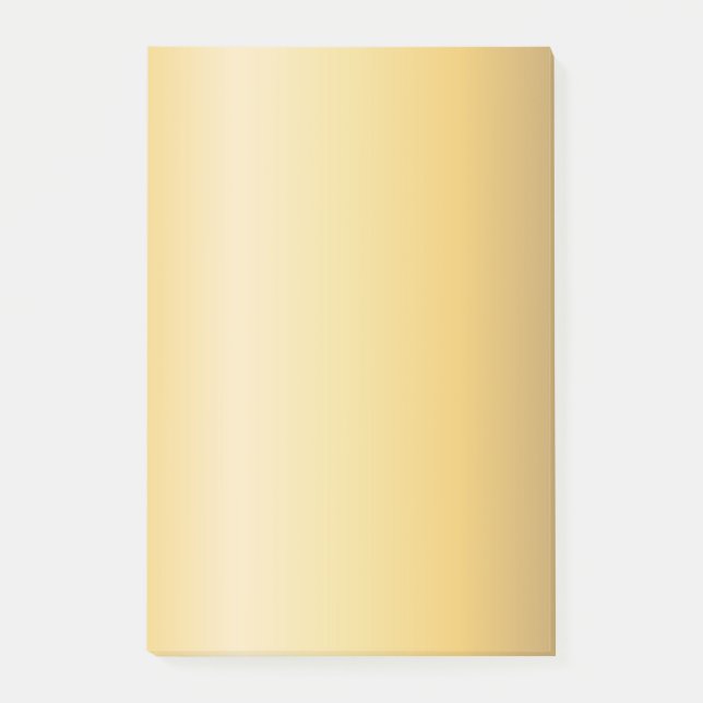 Guldfärger Skön Färgflöde Mångsidig Abstrakt Post-it Block (Framsida)