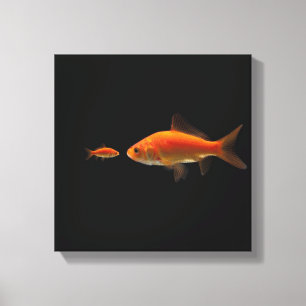 Guldfisk 2 canvastryck