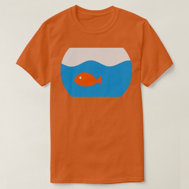 guldfisk 2 t shirt (Design framsida)