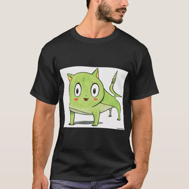 Guldfisk Astronaut T Shirt (Framsida)