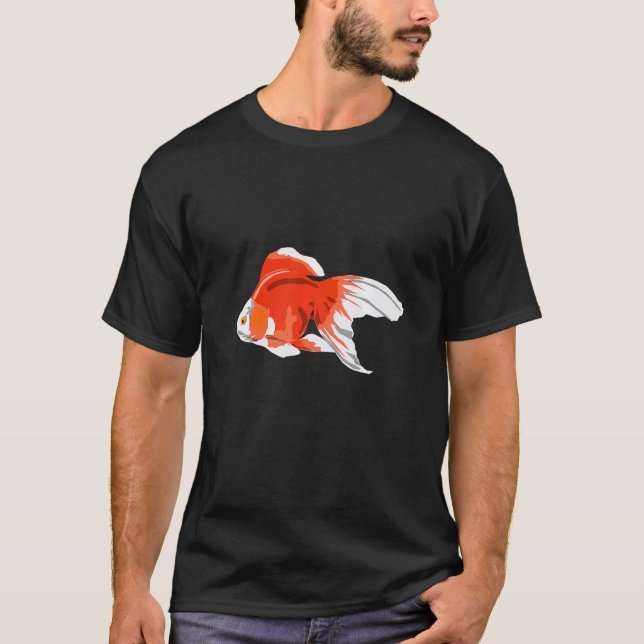 Guldfisk Konstnärlig Fisk Koi Karpar T Shirt (Framsida)