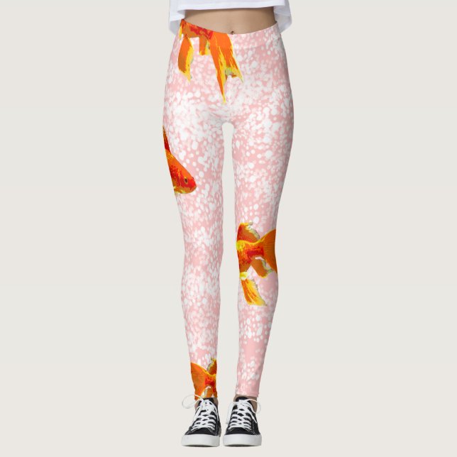 Guldfisk Leggings (Framsida)
