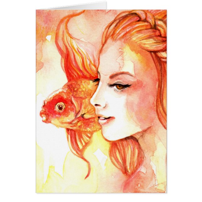 Guldfisk OBS Kort (Framsidan)