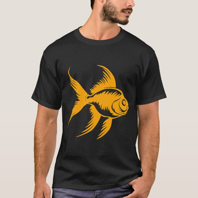 Guldfisk (Orange) T Shirt (Framsida)