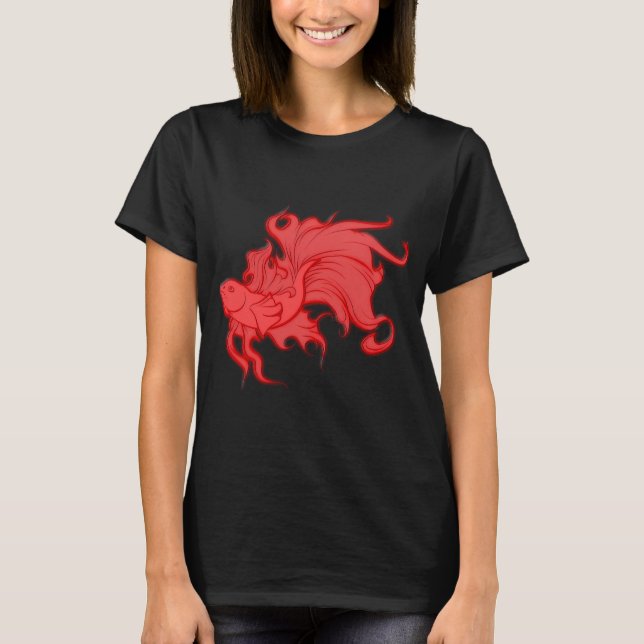 Guldfisk T Shirt (Framsida)
