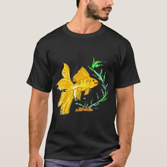 Guldfisk T Shirt (Framsida)
