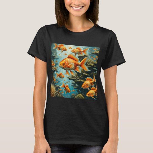 Guldfisk T Shirt (Framsida)