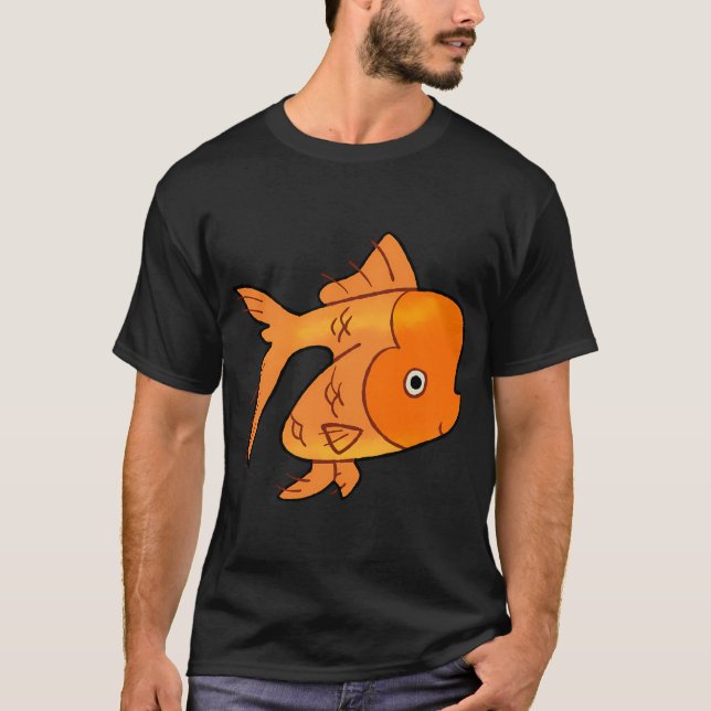 Guldfisk T Shirt (Framsida)