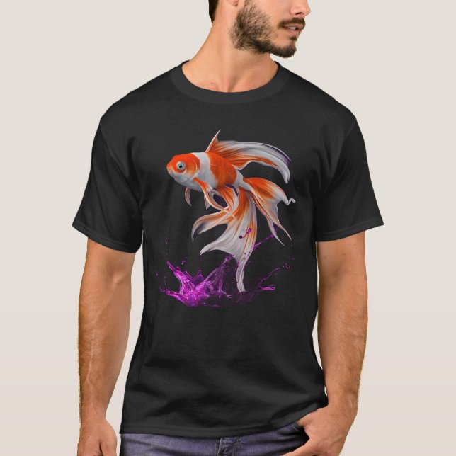 Guldfisk T Shirt (Framsida)