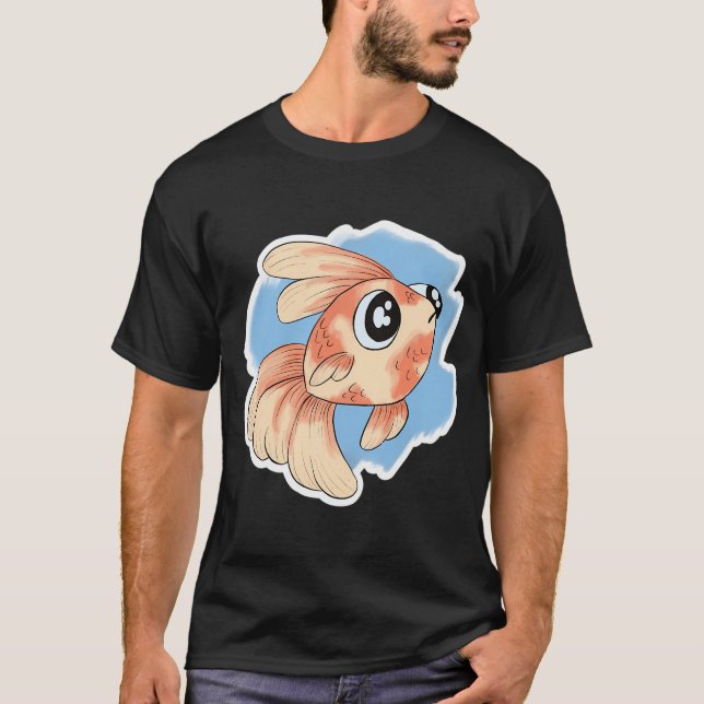 Guldfisk T Shirt (Framsida)