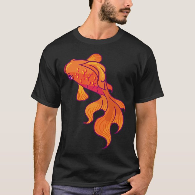 Guldfisk T Shirt (Framsida)