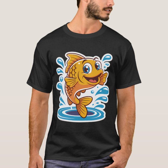 Guldfisk T Shirt (Framsida)
