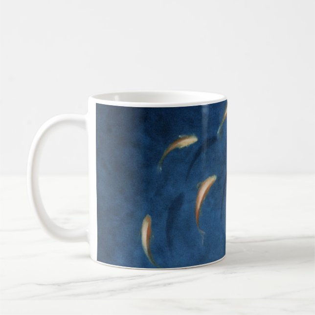 Guldfiskbassäng Kaffemugg (Vänster)