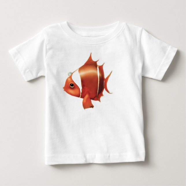 GuldfiskGuppie T-tröja T-shirt (Framsida)