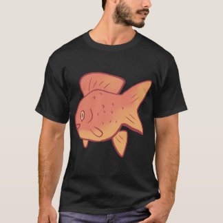 Guldfiskillustration T Shirt