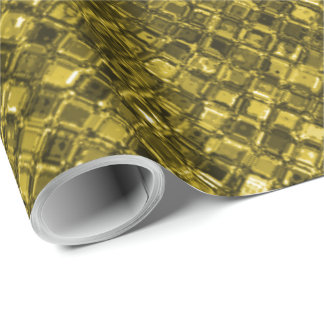 Guldfolie Inpackningspapper Presentpapper