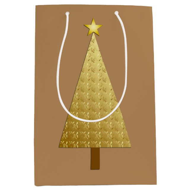 Guldfolie, modern Julgran (Framsidan)