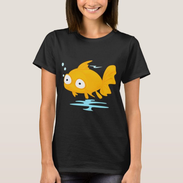 Guldgädda T Shirt (Framsida)