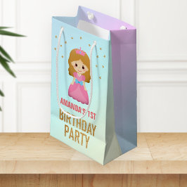Guldglitter Söt Liten Prinsessa Födelsedagsfest