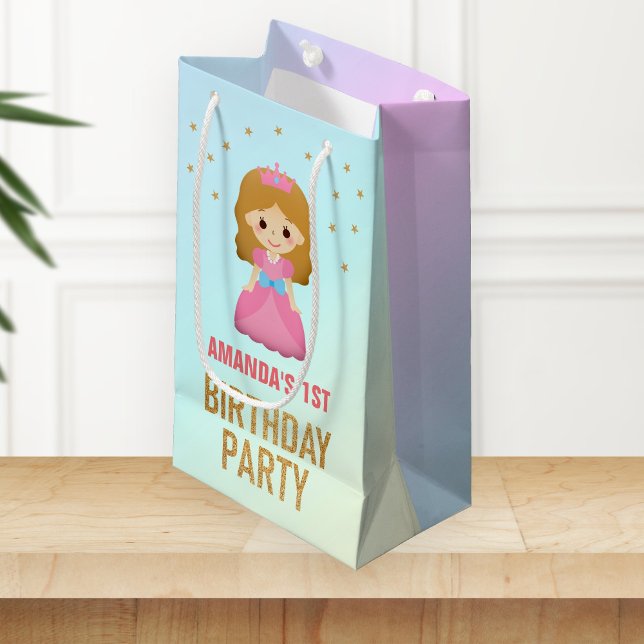 Guldglitter Söt Liten Prinsessa Födelsedagsfest (Skapare uppladdad)