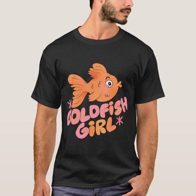 Guldgroddeflicka (Persika) T Shirt (Framsida)