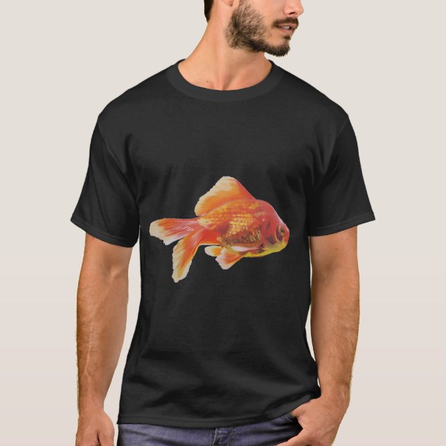 Guldgubbe-målning - utan bakgrund t shirt (Framsida)