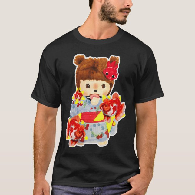 Guldgubbe Mochhichi T Shirt (Framsida)
