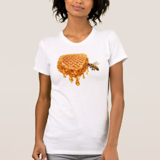 Guldgul bikaka med honungsbi t shirt