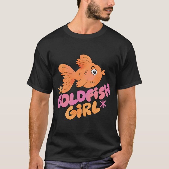 Guldgulse Girl (Lila) T Shirt (Framsida)