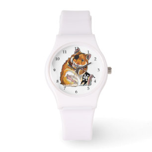 guldhamster pirat armbandsur