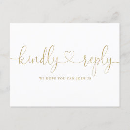 Guldhjärtat manus sångförfrågan RSVP Inbjudan Vykort