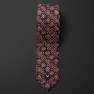 Guldinkrusterad Mandala-grovmansaccessoar Slips
