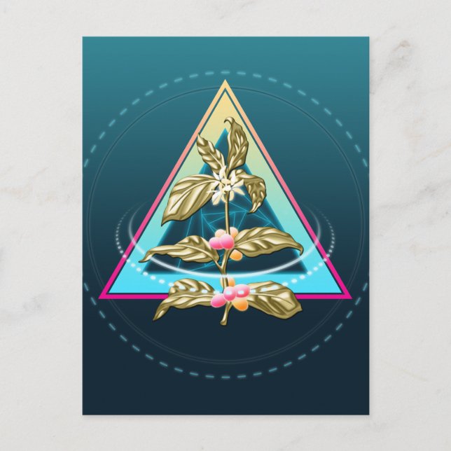 Guldkaffebryggare Vykort (Framsida)