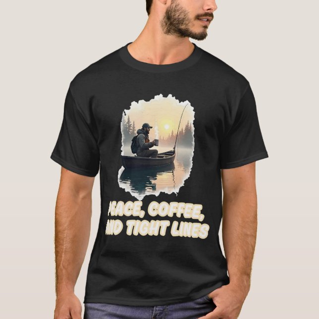 Guldkarpkrets – Cirkulär design med akvatiska T Shirt (Framsida)
