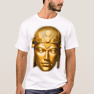 Guldkrigargul T-shirt Vit