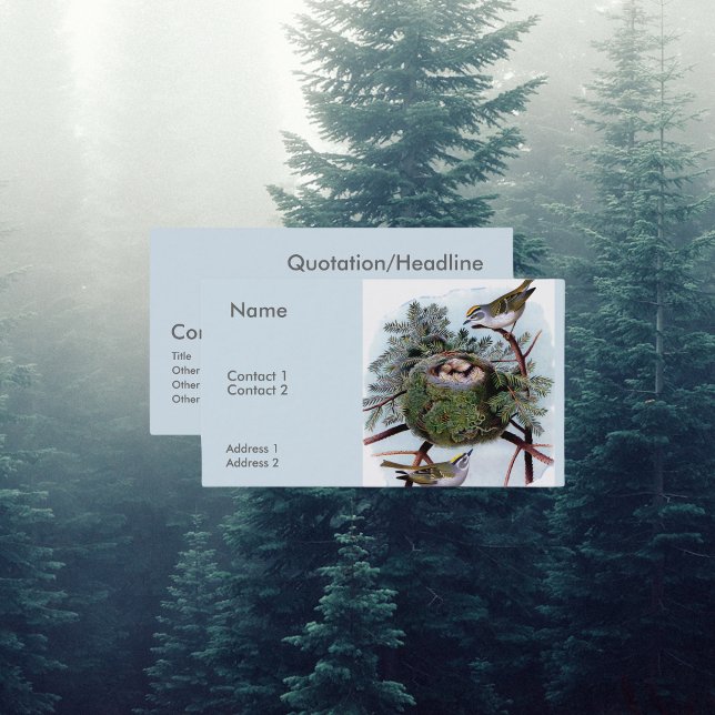 Guldkröda kungar visitkort (Skapare uppladdad)