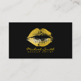 Guldläppstecken Makeup Artist #3 Visitkort