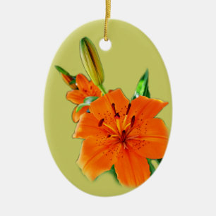 Guldliljeblommor, ornament