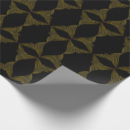 guldlinjeblad presentpapper