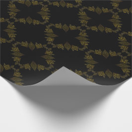 guldlinjeblad presentpapper