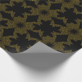 guldlinjeblad presentpapper