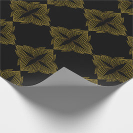 guldlinjeblad presentpapper