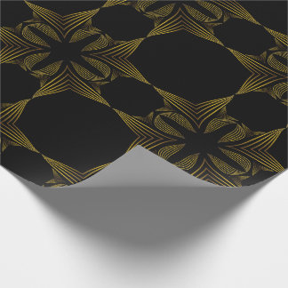 guldlinjeblad presentpapper