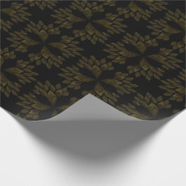 guldlinjeblad presentpapper