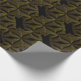 guldlinjeblad presentpapper