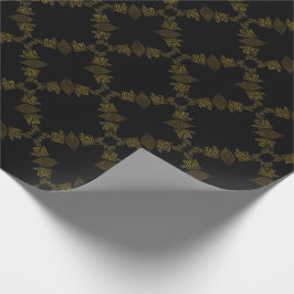 guldlinjeblad presentpapper